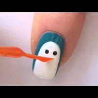 Как да си направим маникюр пингвин