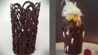 Как се правим шоколадова ваза