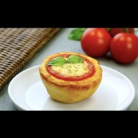 Пица-кошнички от домати - рецепта с видео