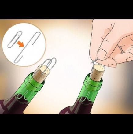 Как да си отворите бутилка вино без тирбушон