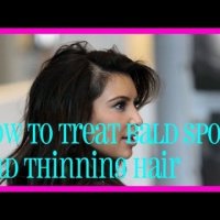 Как да третираме тънката коса и местата без коса