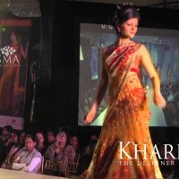 Kharishma Saree Модно шоу булченски рокли 2013