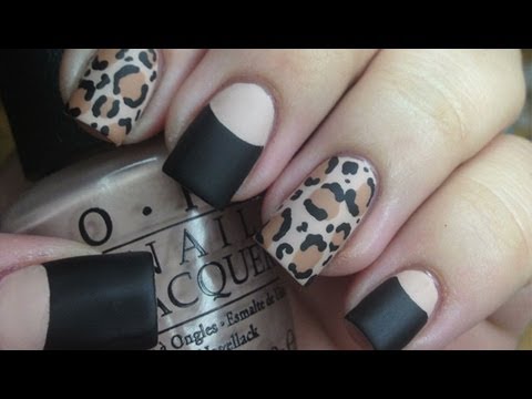 Как да си направим леопардови нокти