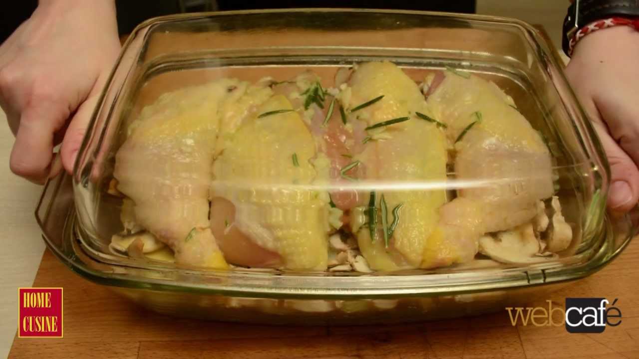 Как се приготвя пиле с чесън и розмарин