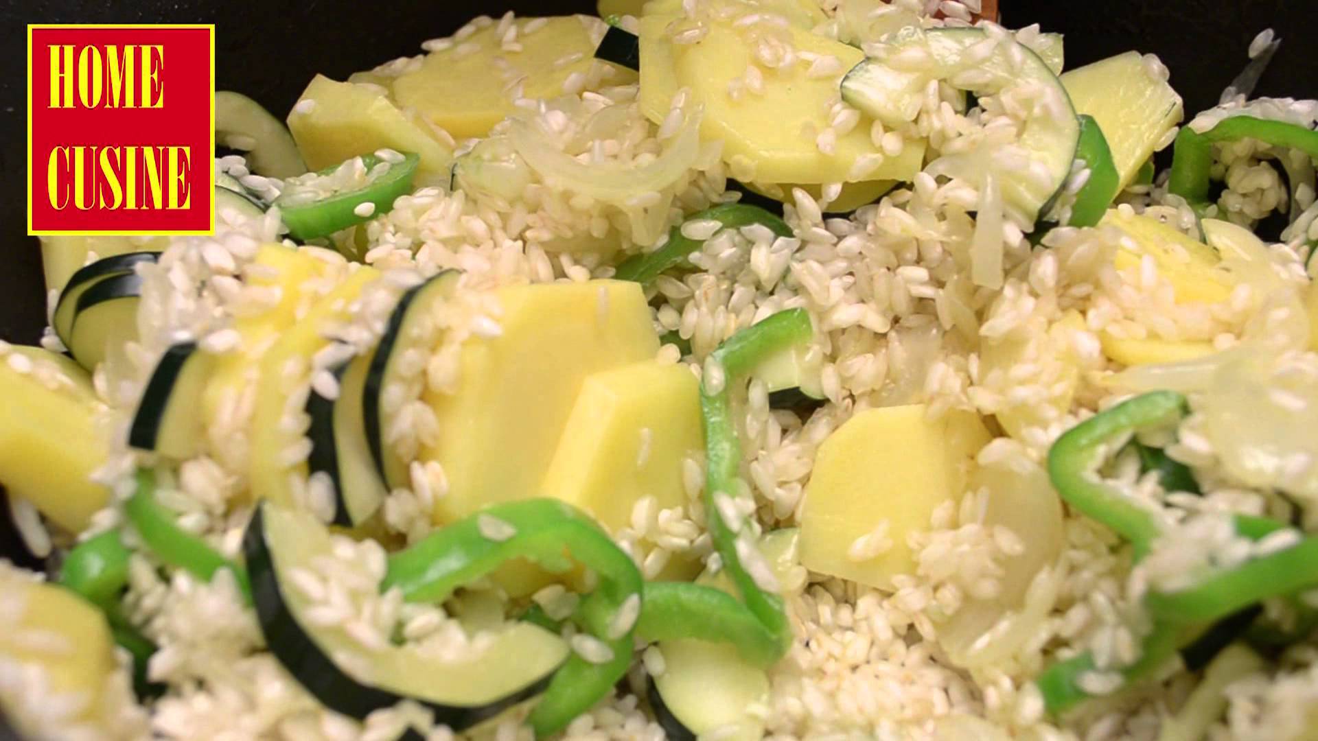 Лесна рецепта за ориз със зеленчуци на фурна