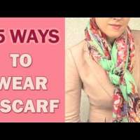 15 различни начина да носим шал