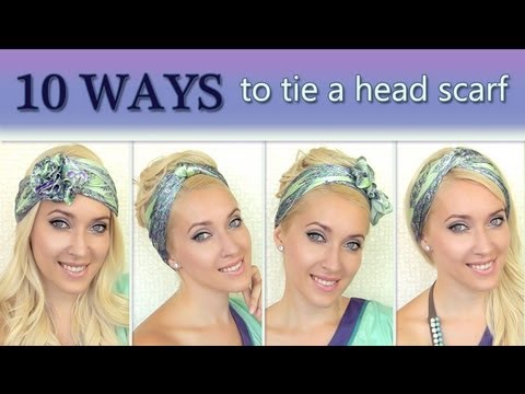 10 различни начина да носим шалът си на главата