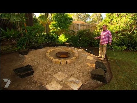 Как да си направим място за огън в градината