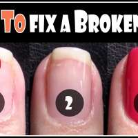 Как да поправим счупен нокът