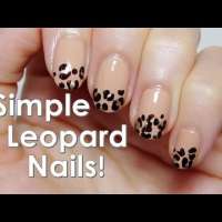 Как се прави маникюр с леопардова шарка