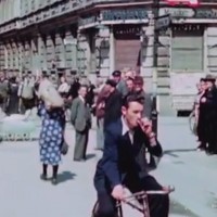 Шокираща цветно видео отпреди 70 години