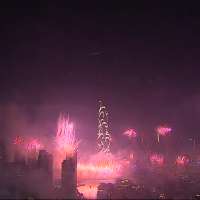Ето така празнуват Нова 2015 година в Дубай (Видео)