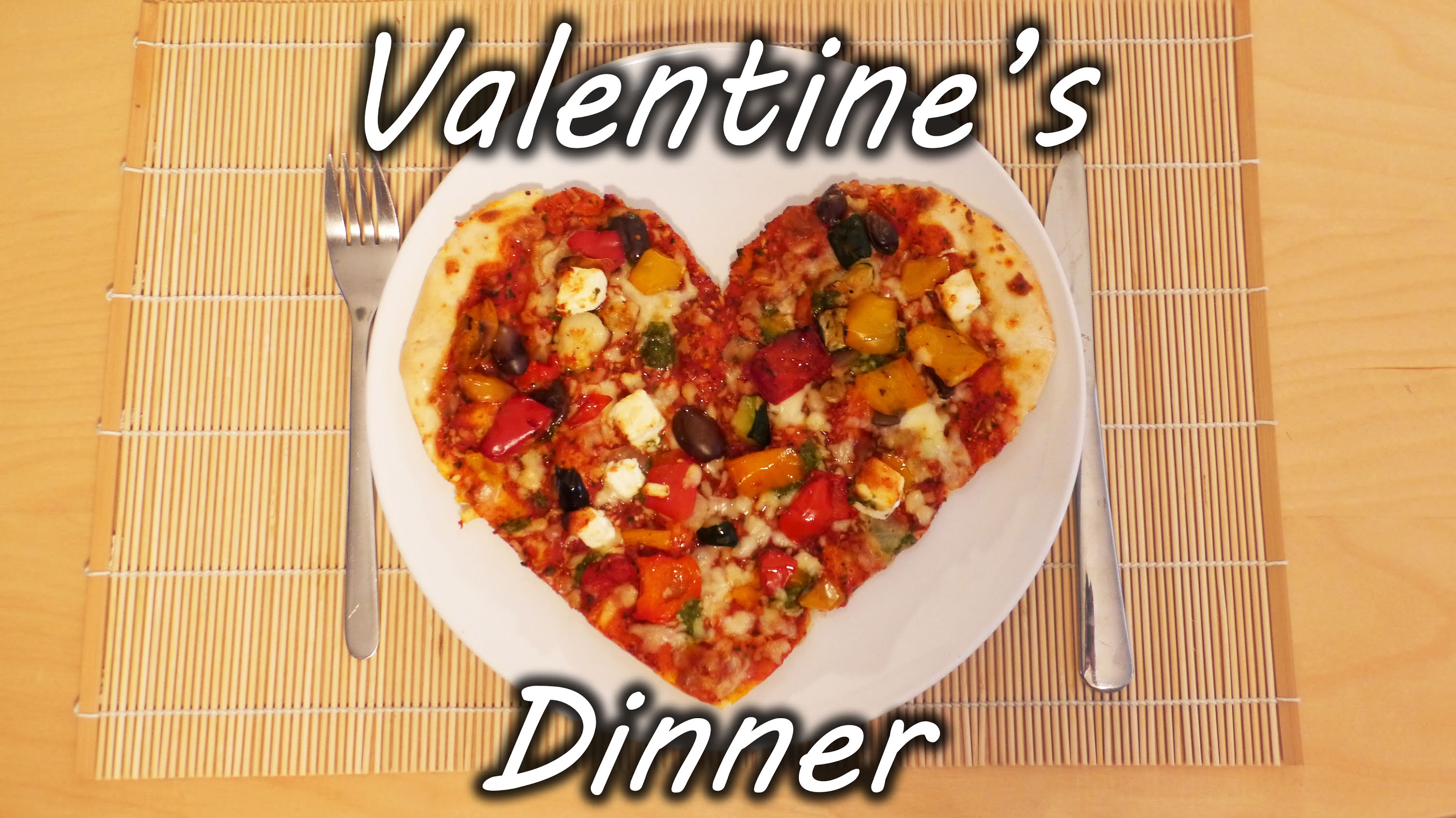 Пица - сърце за Св.Валентин (Видео)