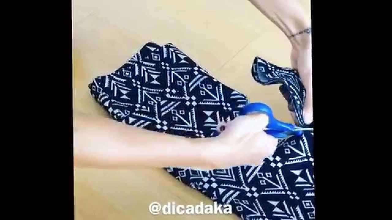 Как се прави блуза от клин