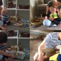 Бебе плаче когато му четат приказка