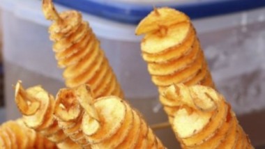 Пържени картофи на спирали