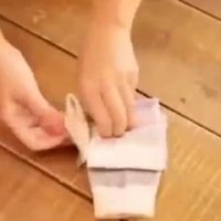 Правилно сгъване на чорапи